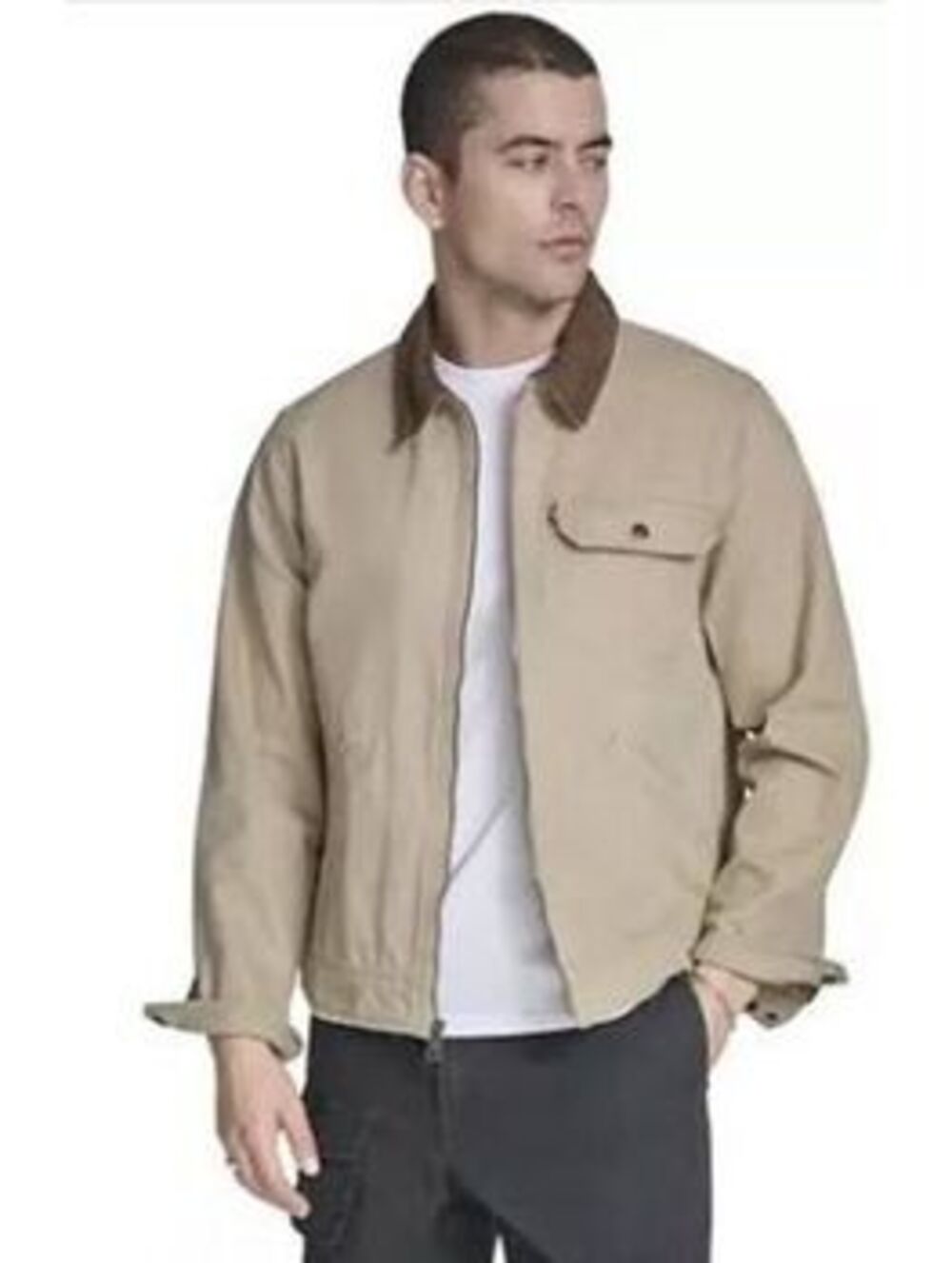 Levi’s® Cotton Canvas Depot Jacket – Tan – Men’s Large (NWT)